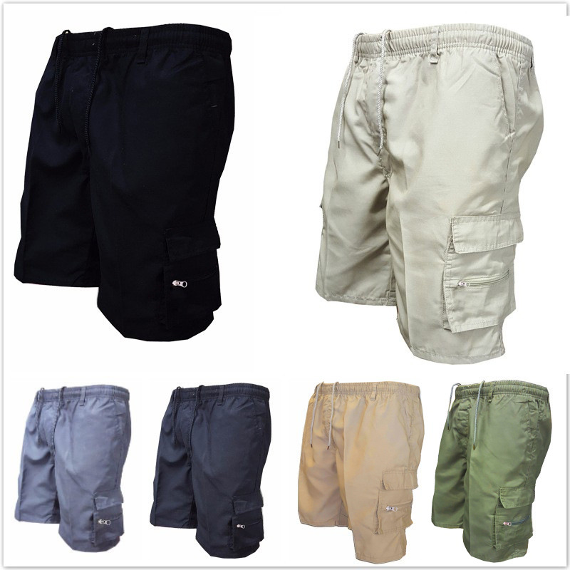 Short casual homme travail été décontracté