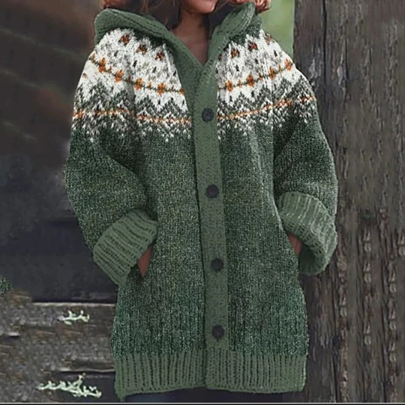 Veste-cape à capuchon imprimée animal 3D casual