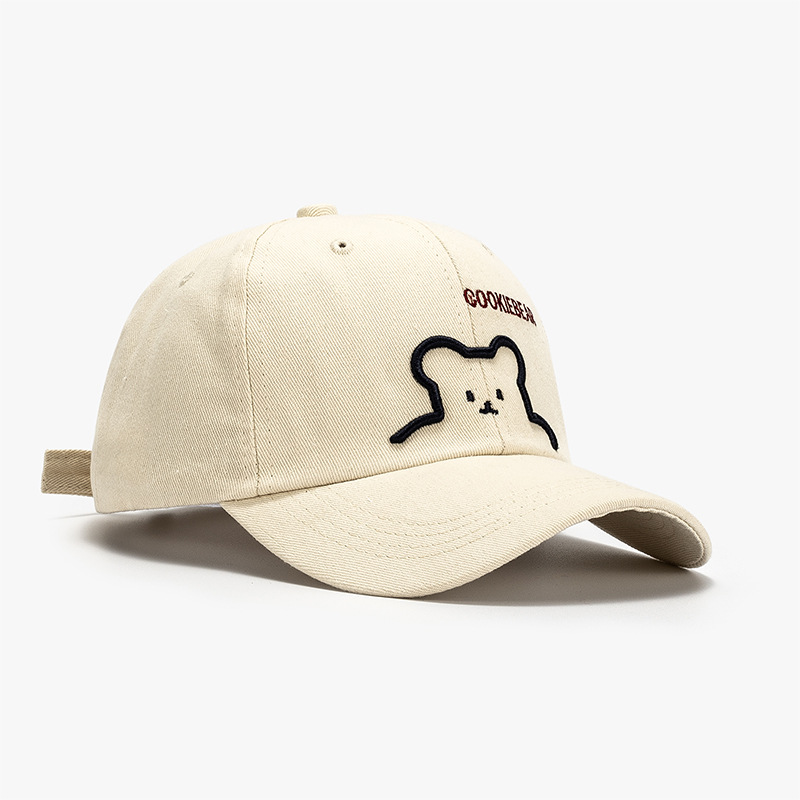 Casquette baseball ours mignon protection soleil homme