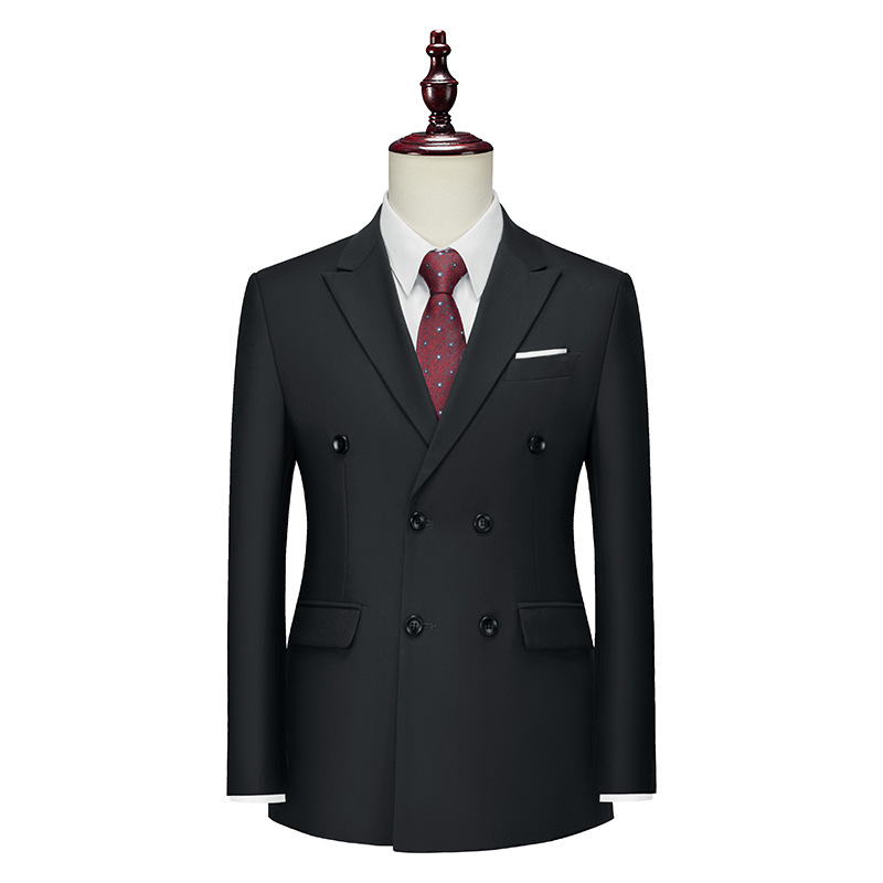 Veston de costume double boutonnage homme