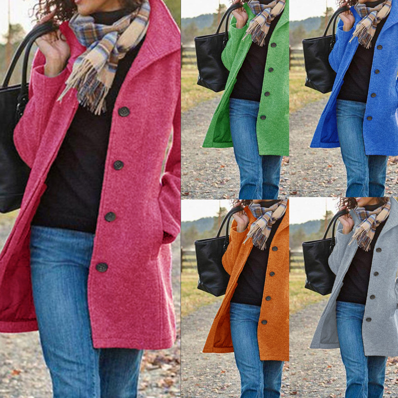 Cardigan laine femme mi-long boucles