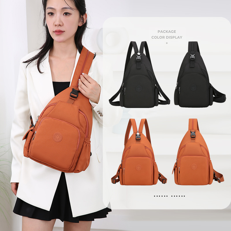 Sac à dos femme casual waterproof multifonction bandoulière