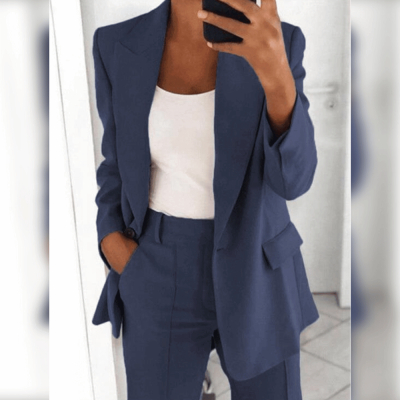 Cardigan col ajusté élégant femme