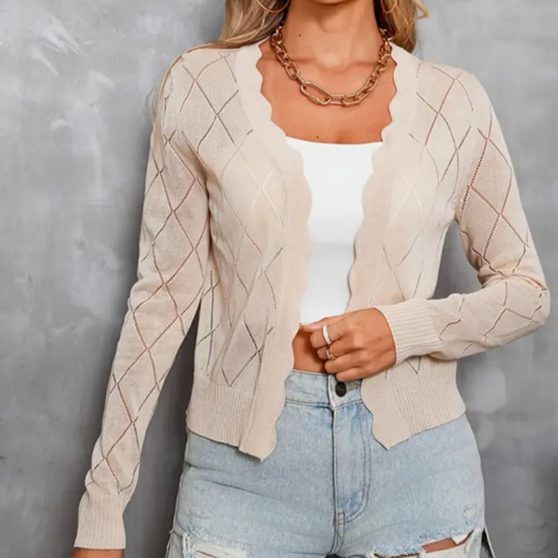 Cardigan à thème froid