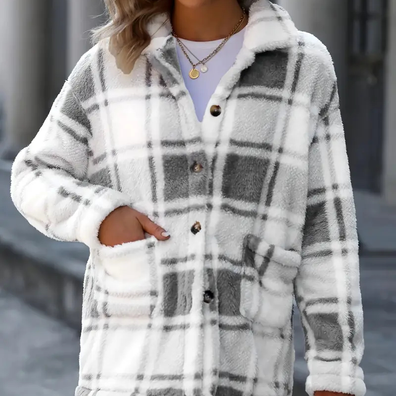 Manteau femme polyester mode polyvalent