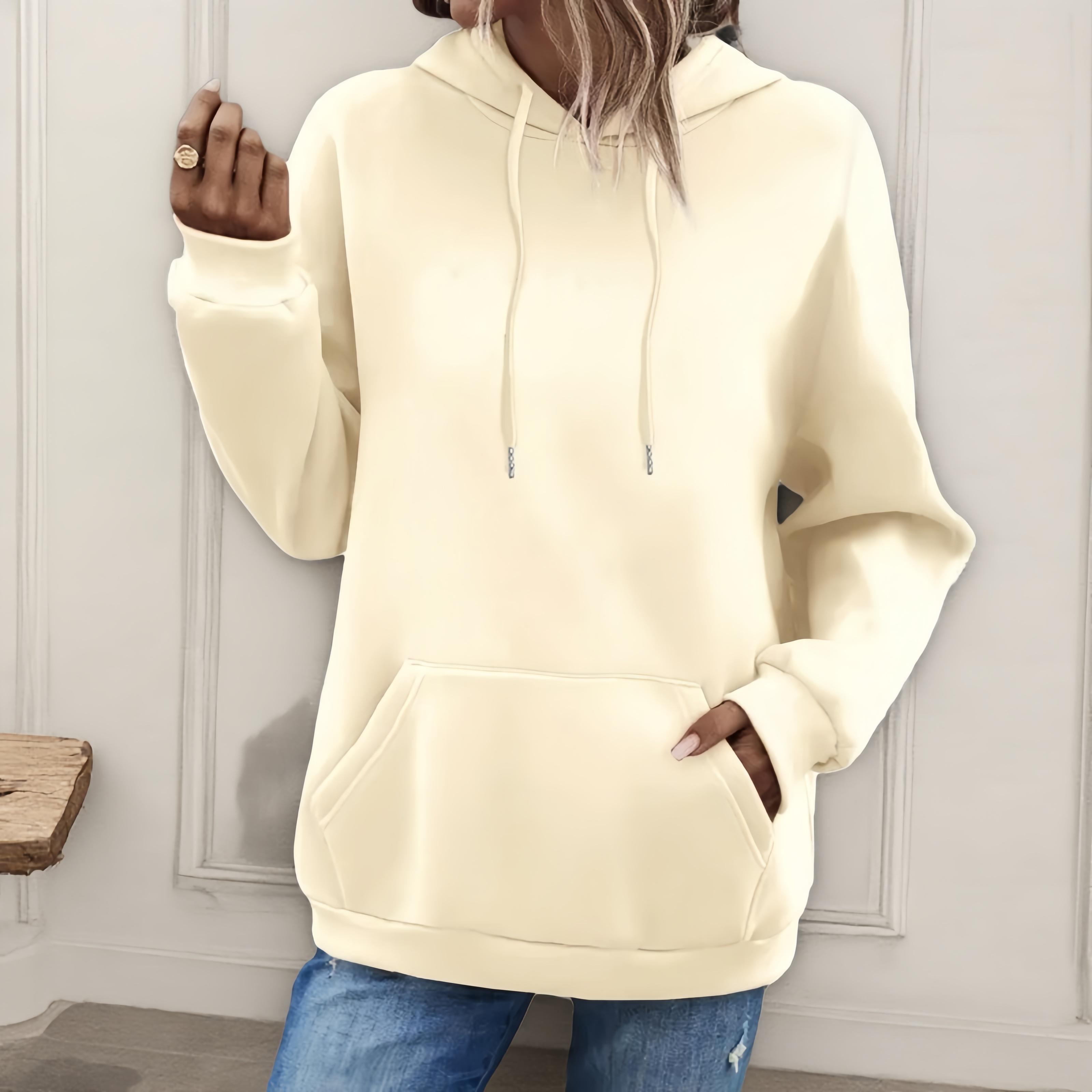 Hoodie casual ample à la mode femme
