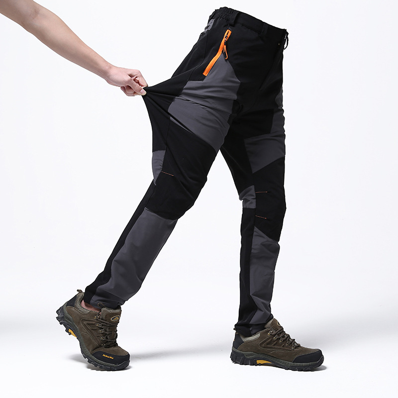 Pantalon extérieur stretch coupe-vent imperméable homme
