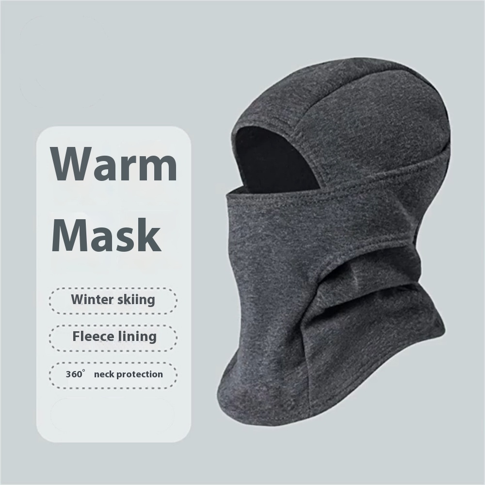 Masque facial hiver équitation polaire multifonction