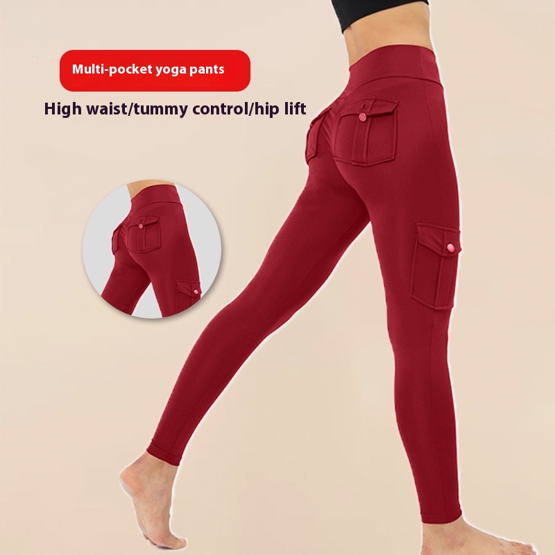 Pantalon fitness taille haute contrôlant ventre