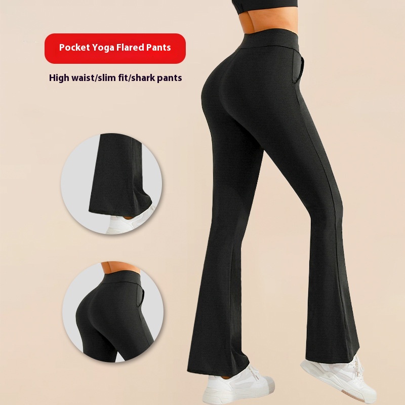 Pantalon yoga taille haute effet gainant