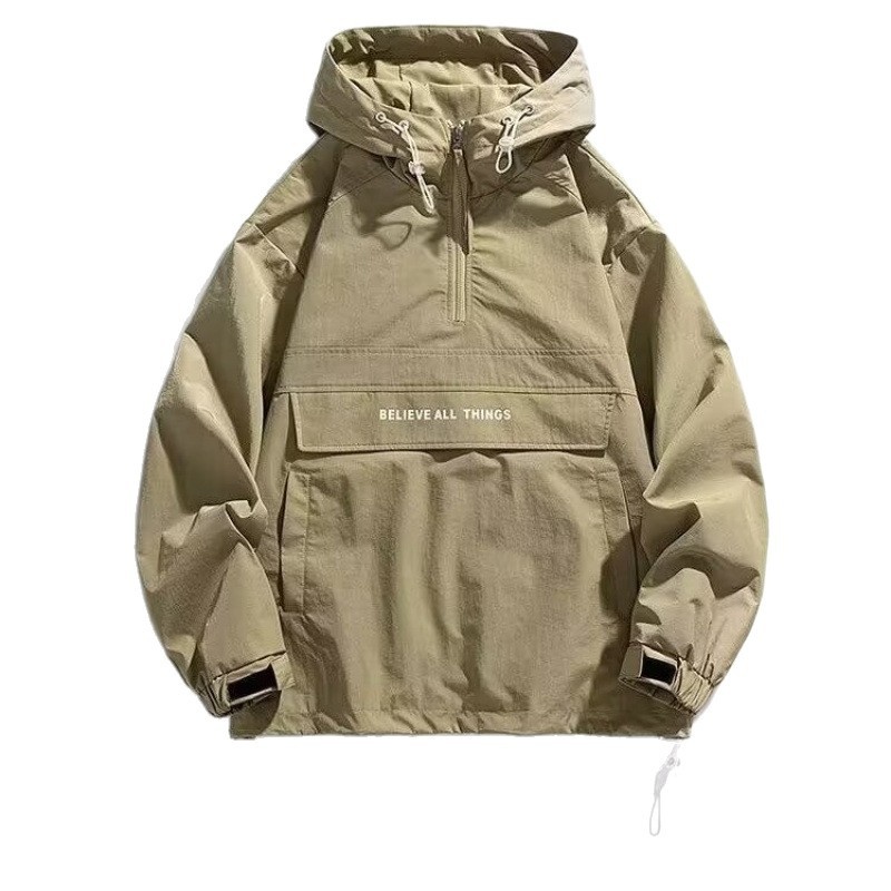 Chandail à demi-fermeture éclair automne homme