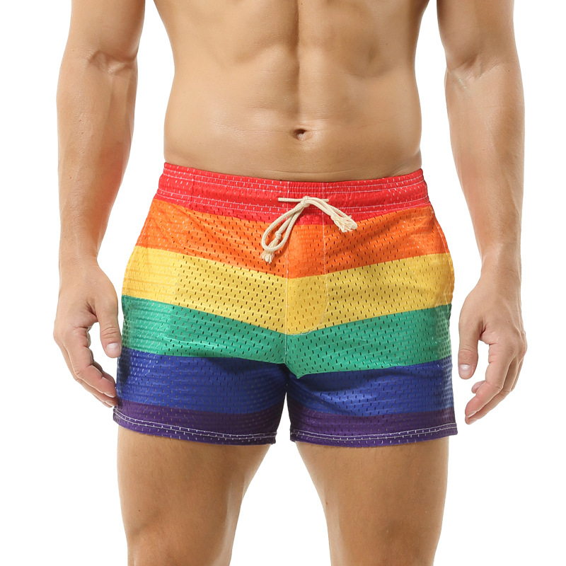 Short plage boxeur mode jacquard