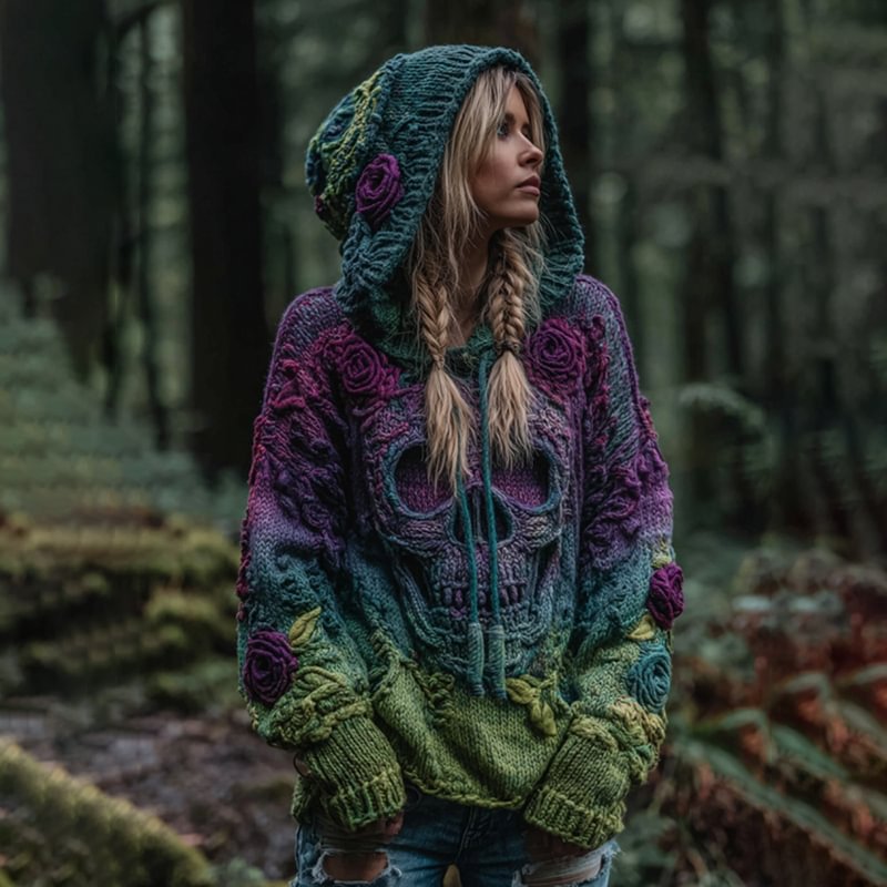 Hoodie automne hiver coupe ample sweatshirt imprimé