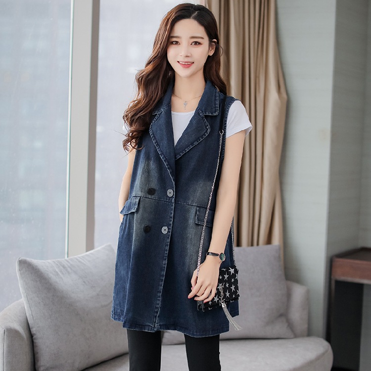 Gilet longueur midi printemps-automne
