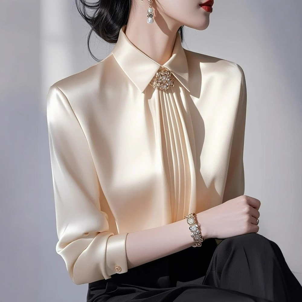 Top français printemps sophistiqué luxe