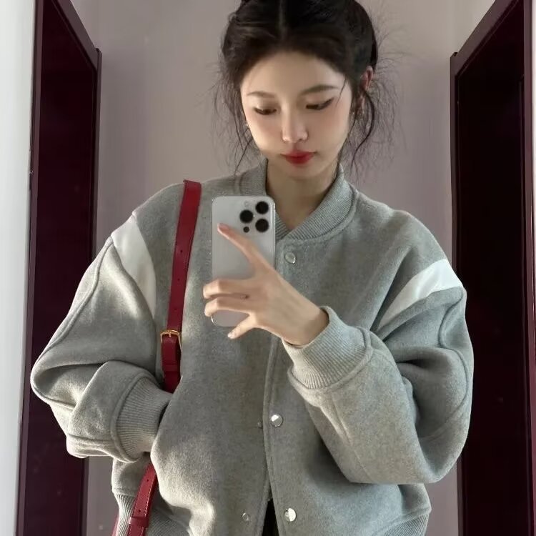 Veste velours doublée design français femme