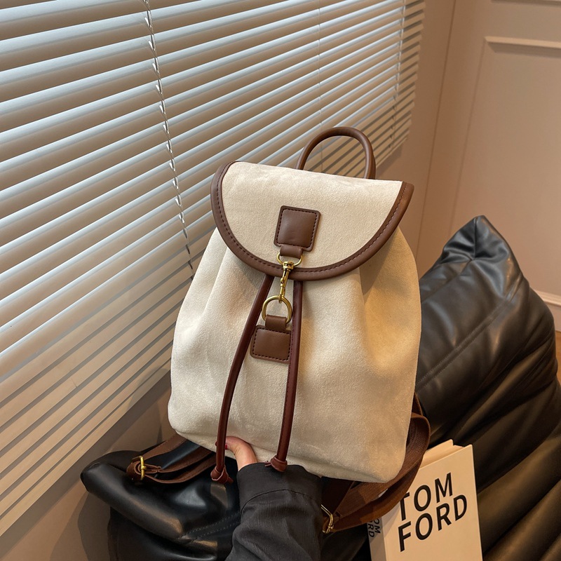 Sac à Dos Femme Daim Design Niche Casual