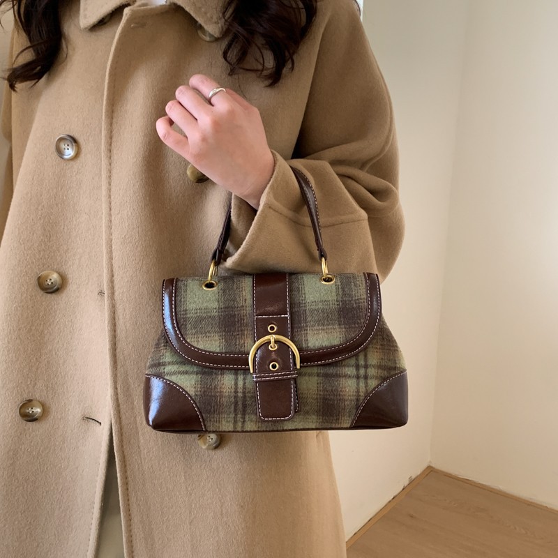 Sac bandoulière mode polyvalent sophistiqué cuir