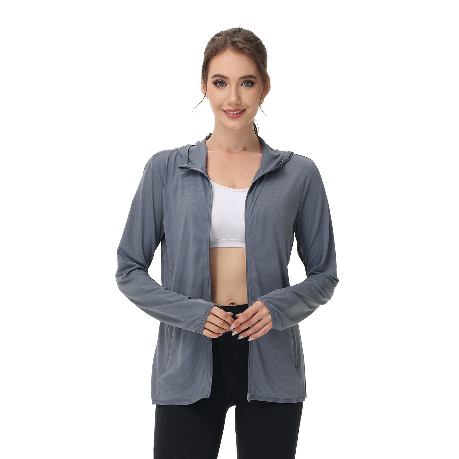 Veste légère anti-UV femme grande taille