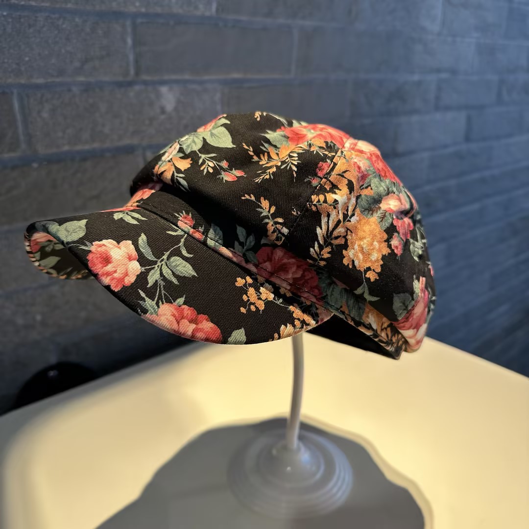Casquette baseball imprimée mode dame