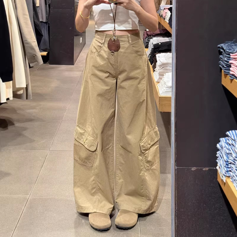 Pantalon Droit Taille Haute Amincissant Femme