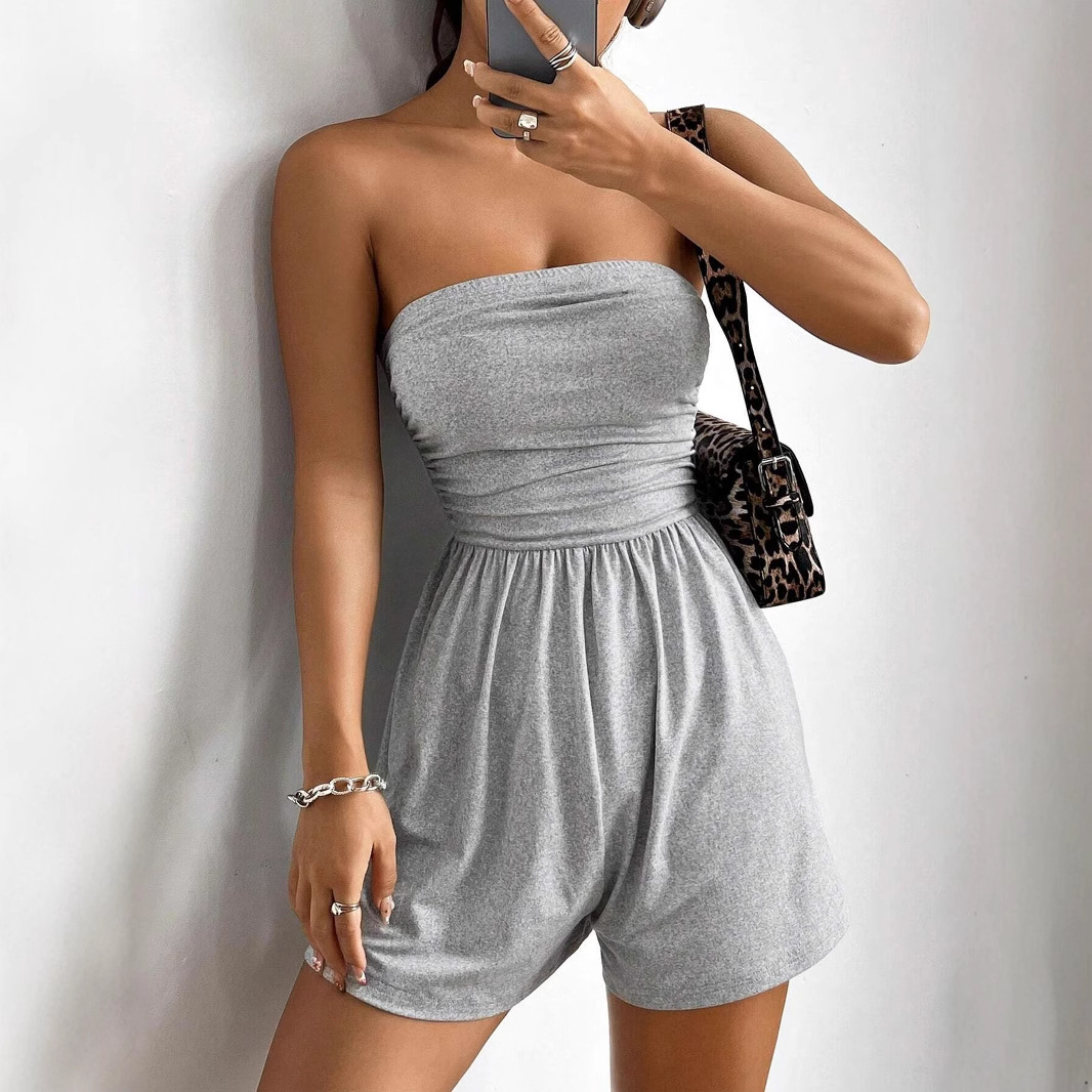Combinaison jumpsuit imprimé léopard été
