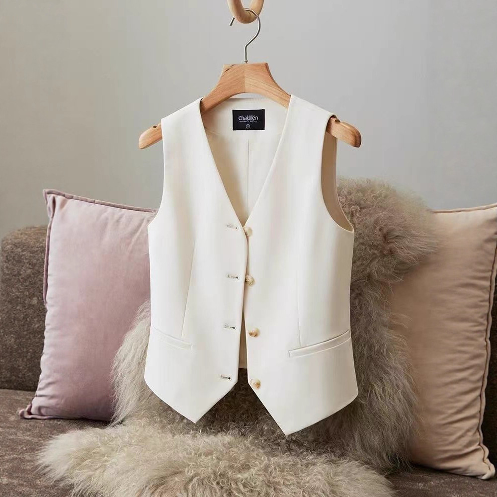 Gilet costume femme chic