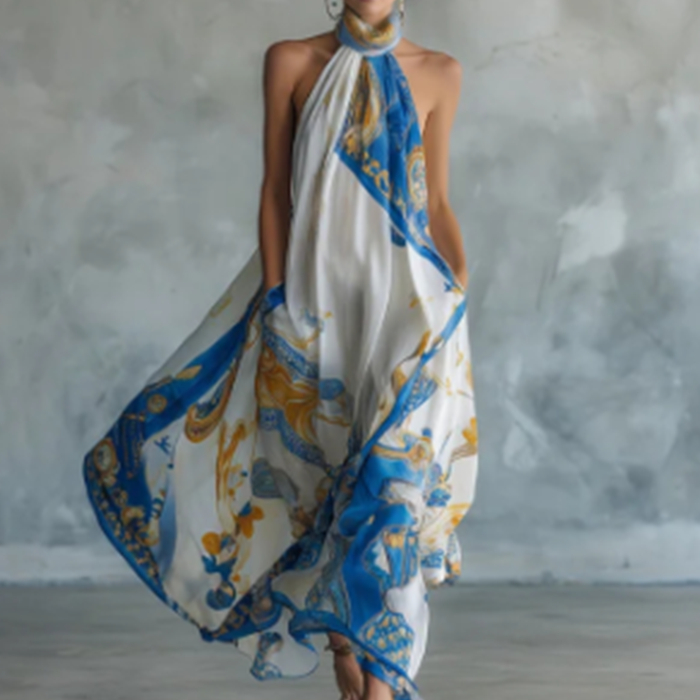 Robe polyester femme