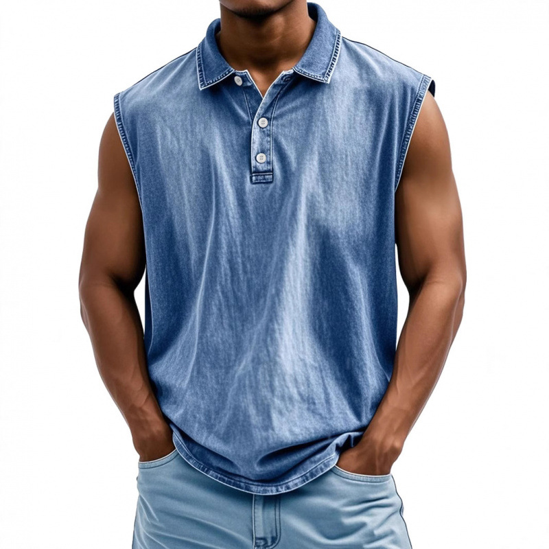 Polo imprimé hommes manches courtes