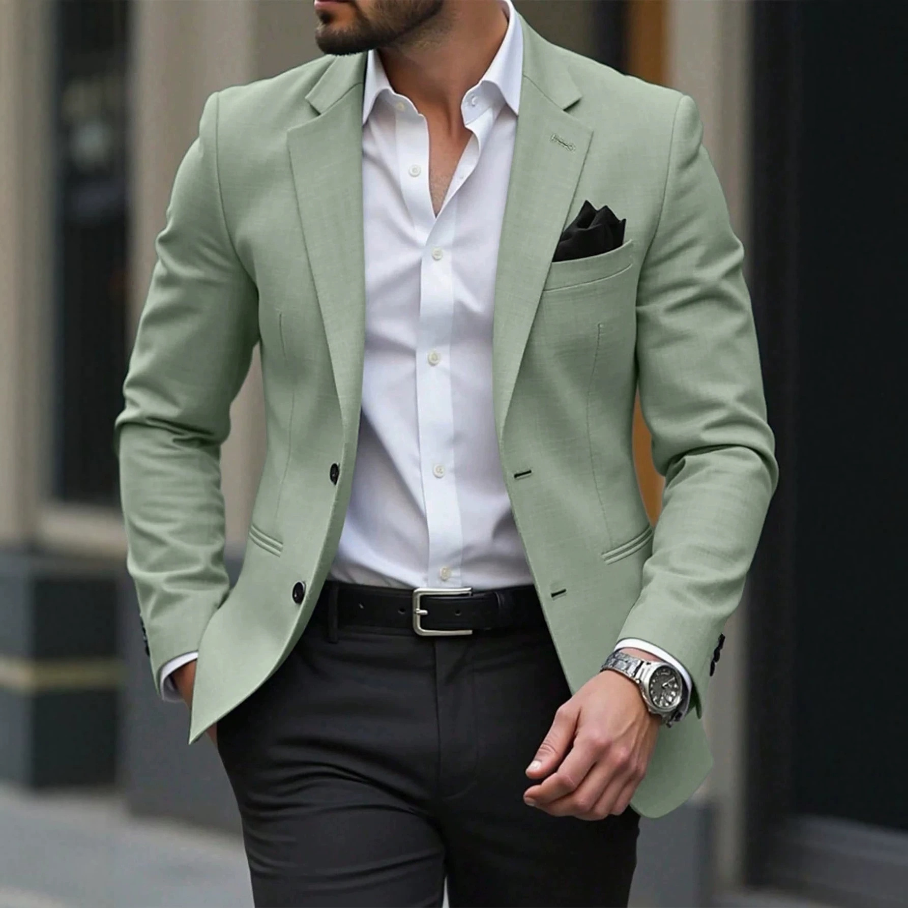 Veston affaires homme casual léger