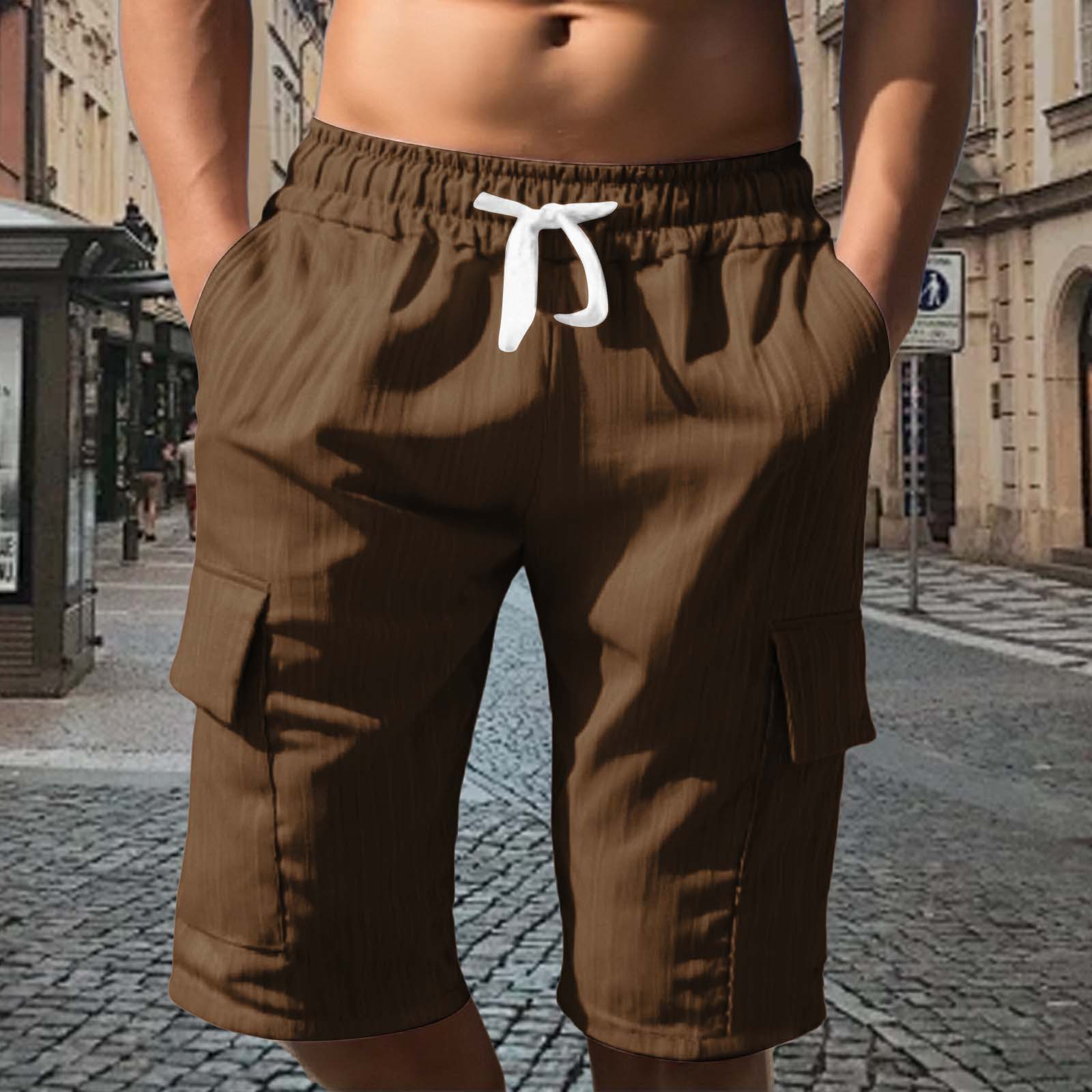 Short utilitaire 5 poches sportif casual