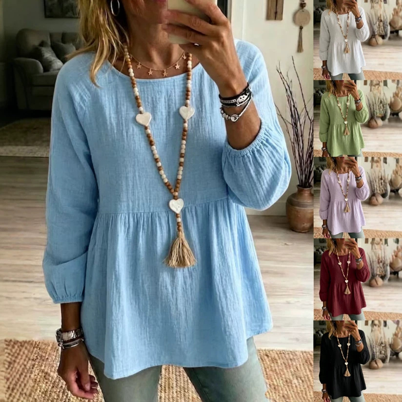 Chemise poupée loose été femme