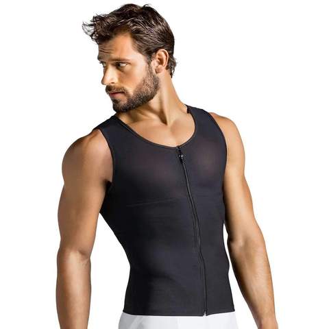 Gilet sport hommes corset caoutchouc