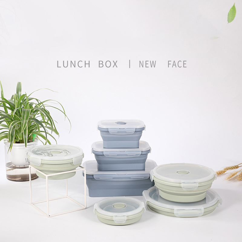 Boîte à lunch silicone