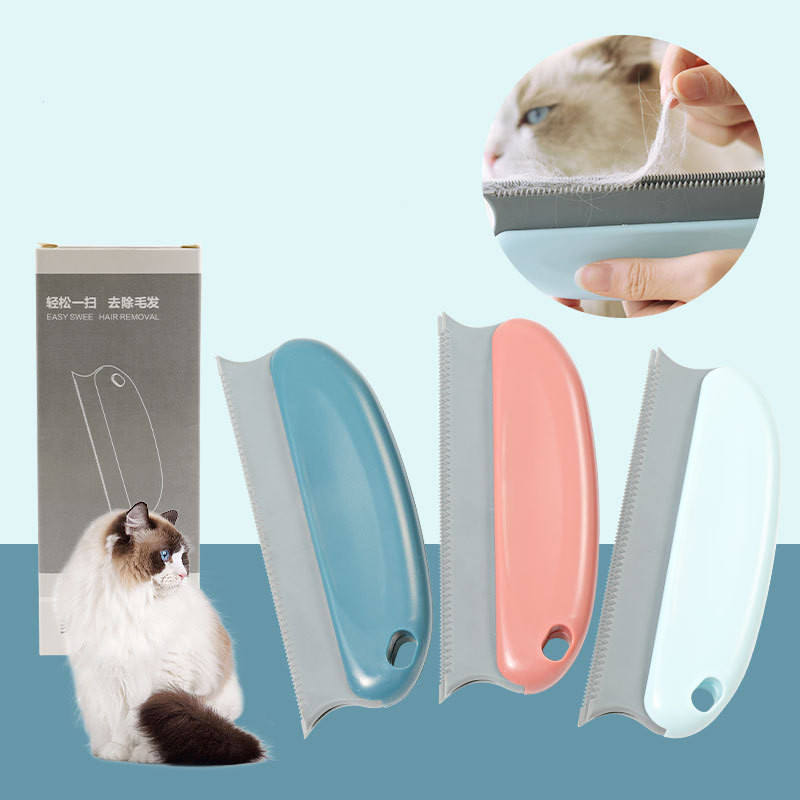 Peigne silicone multifonctionnel enlever poil animaux