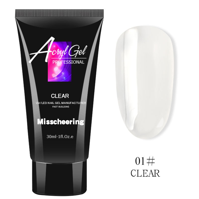 Colle extension ongle cristal rapide indolore