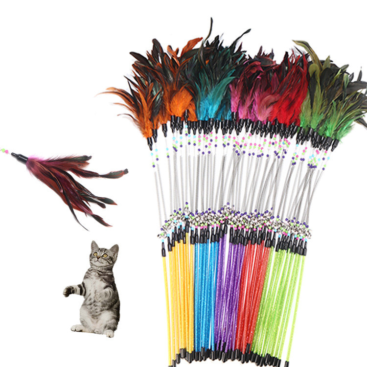 Jouets chat - Ressorts, clochettes, baguettes plumes