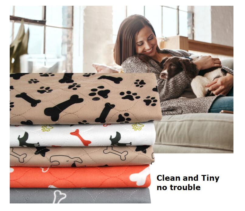 Coussin absorbant imperméable trois couches pour animaux