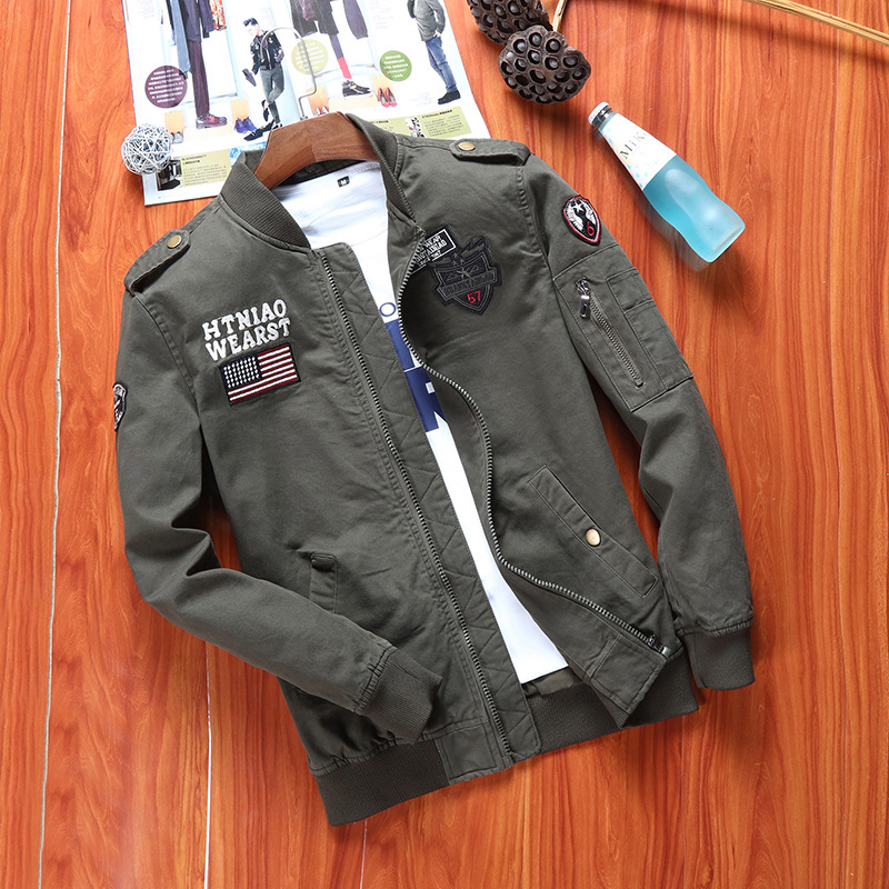 Blouson aviateur baseball homme