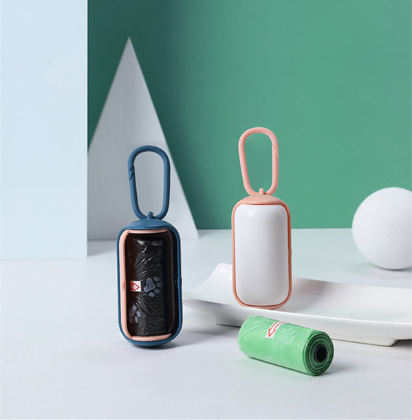 Distributeur portable sacs déjection animaux chat chien