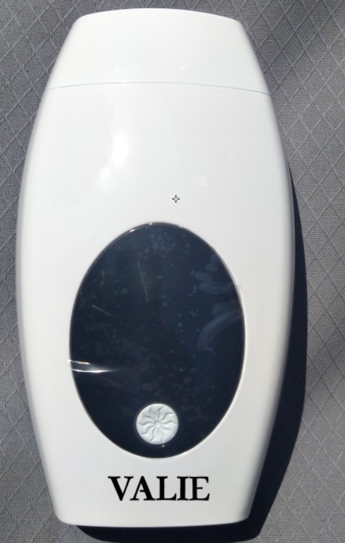 Appareil épilation laser impulsionnel avec logo