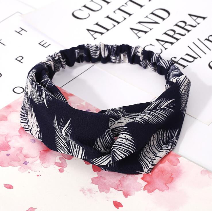 Bandeau Femme Style Rétro Imprimé