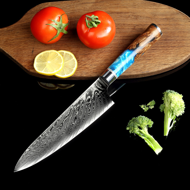 Couteau de cuisine motif