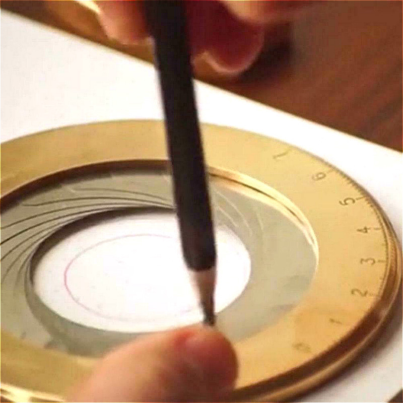 Outil dessin circulaire