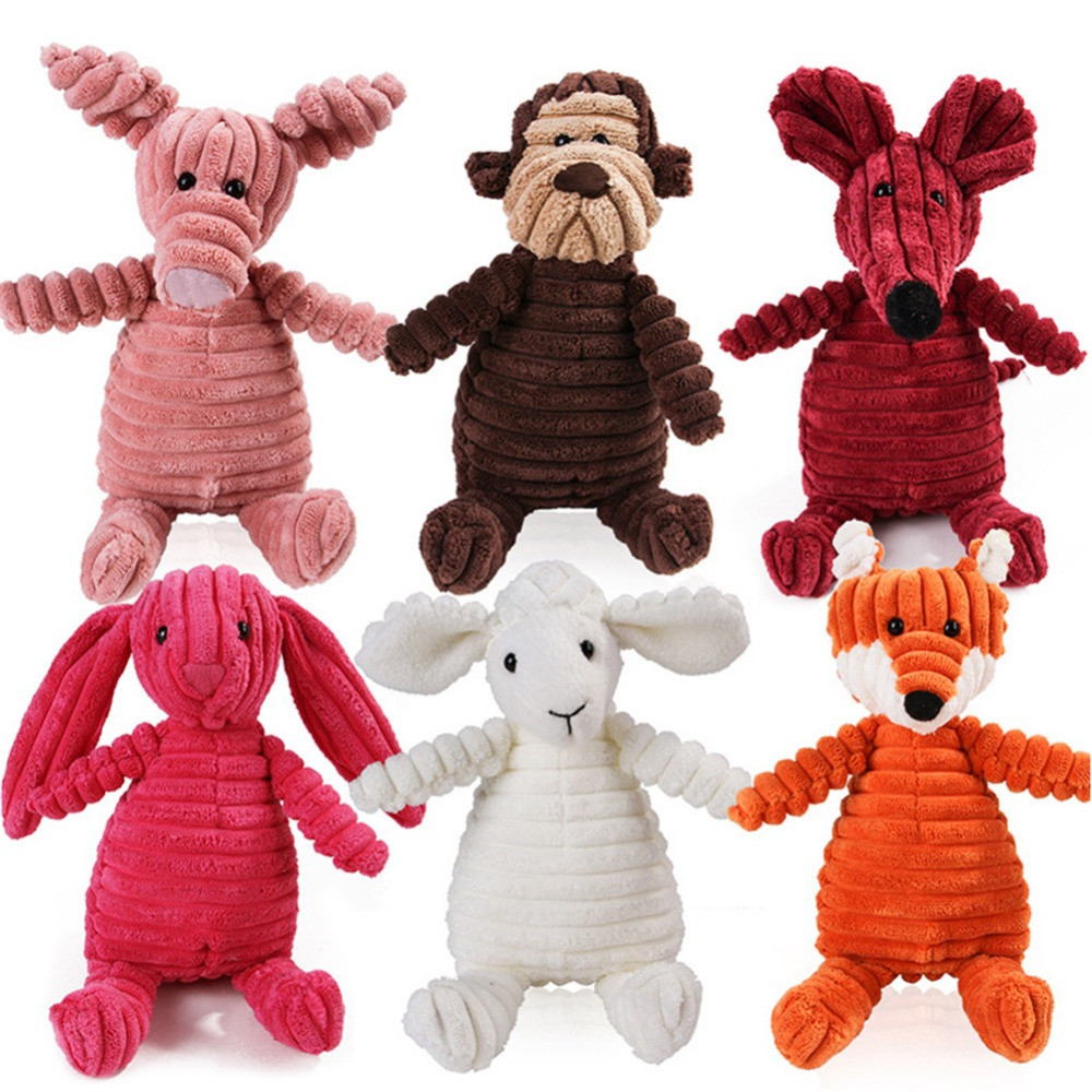 Jouet vocal peluche nettoyage dents chien