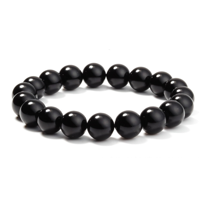 Bracelet onyx noir